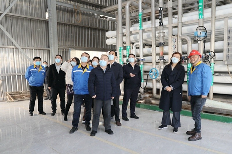 2022年12月15日，，，时任浙江省发展鼎新委党组成员、、、副主任吴红梅莅临永利集团88304官网纸业调研企业用能、、、节能工作