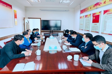 平湖市委常委、、、副市长戴振一行莅临平湖景包调研走访